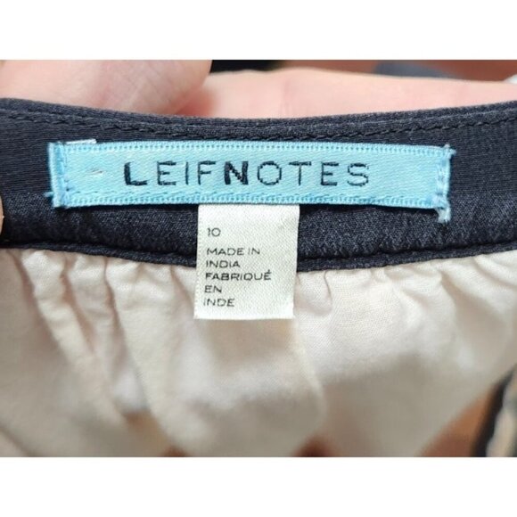 Anthropologie Brimming Borders mini dress Size 10 - Picture 5 of 10